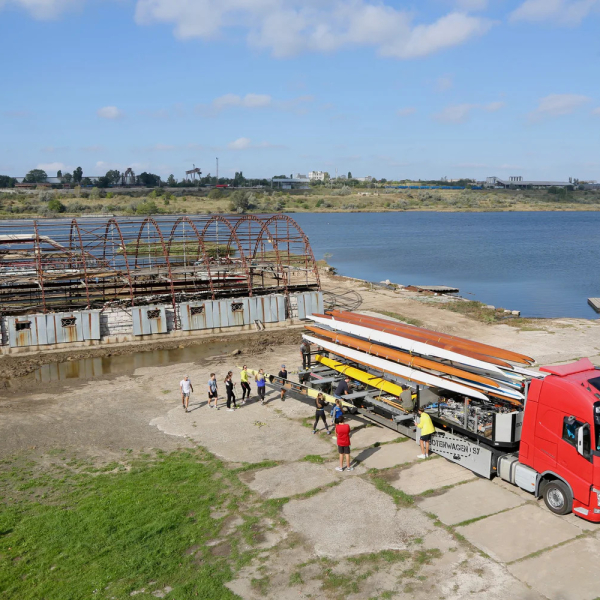 Nieuwe boten voor roeiclub in Odesa (Oekraine)