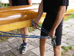 Niet tillen aan de riggers!