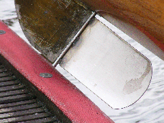 Let op skeg en/of roertje!!