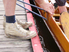 Goed = voeten op de rand